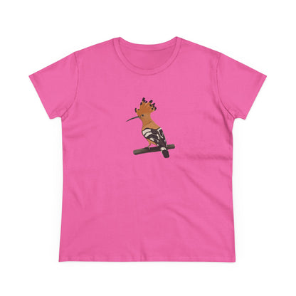Hoopoe Bird Design for Birdwatchers and Bird Lovers Women's T-Shirt