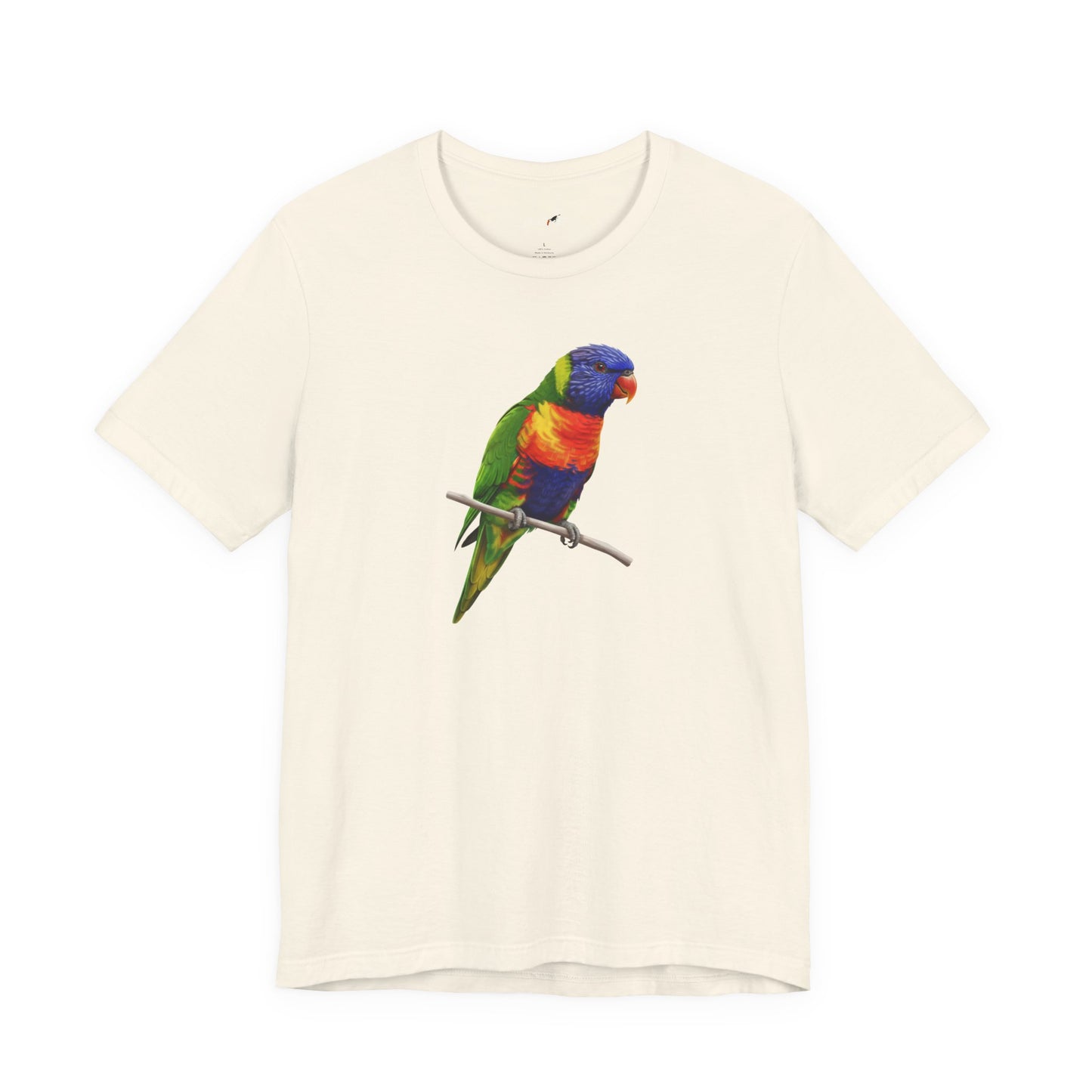 Rainbow Lorikeet T-Shirt | Unisex Bird Lover Tee | Wildlife Birder Gift
