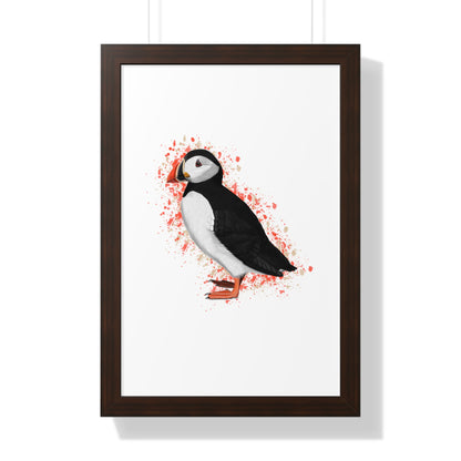 Puffin Bird Framed Poster