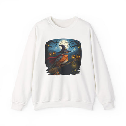 American Robin Halloween Bird Sweatshirt - Spooky Halloween Costume for Bird Lovers