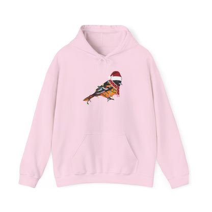 Baltimore Oriole with Fairy Lights Christmas Bird Hoodie