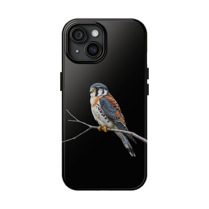 American Kestrel iPhone Case – Premium Tough Phone Cover Black