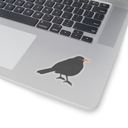 Blackbird Bird Kiss-Cut Sticker