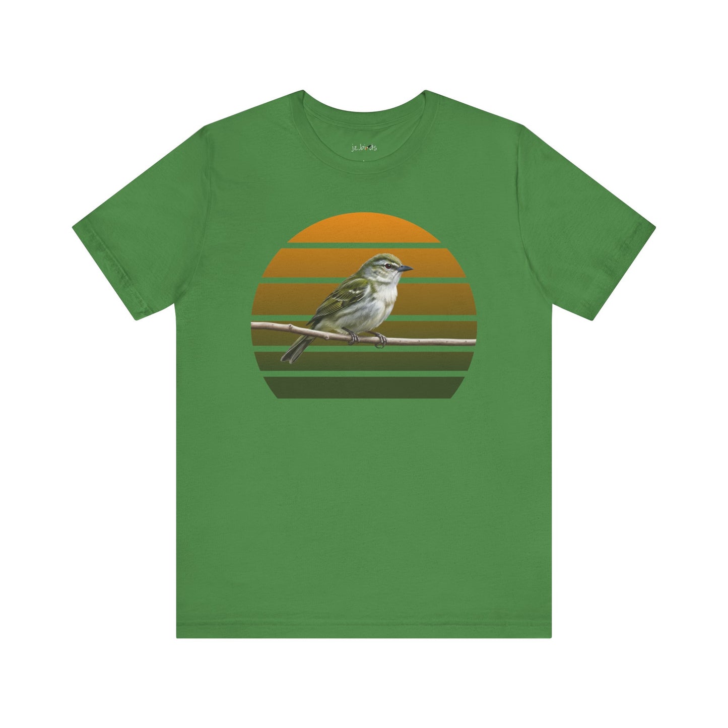 Red-Eyed Vireo T-Shirt | Unisex Retail Fit Bird Lover Tee | Wildlife Birder Gift