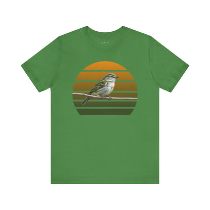 Red-Eyed Vireo T-Shirt | Unisex Retail Fit Bird Lover Tee | Wildlife Birder Gift