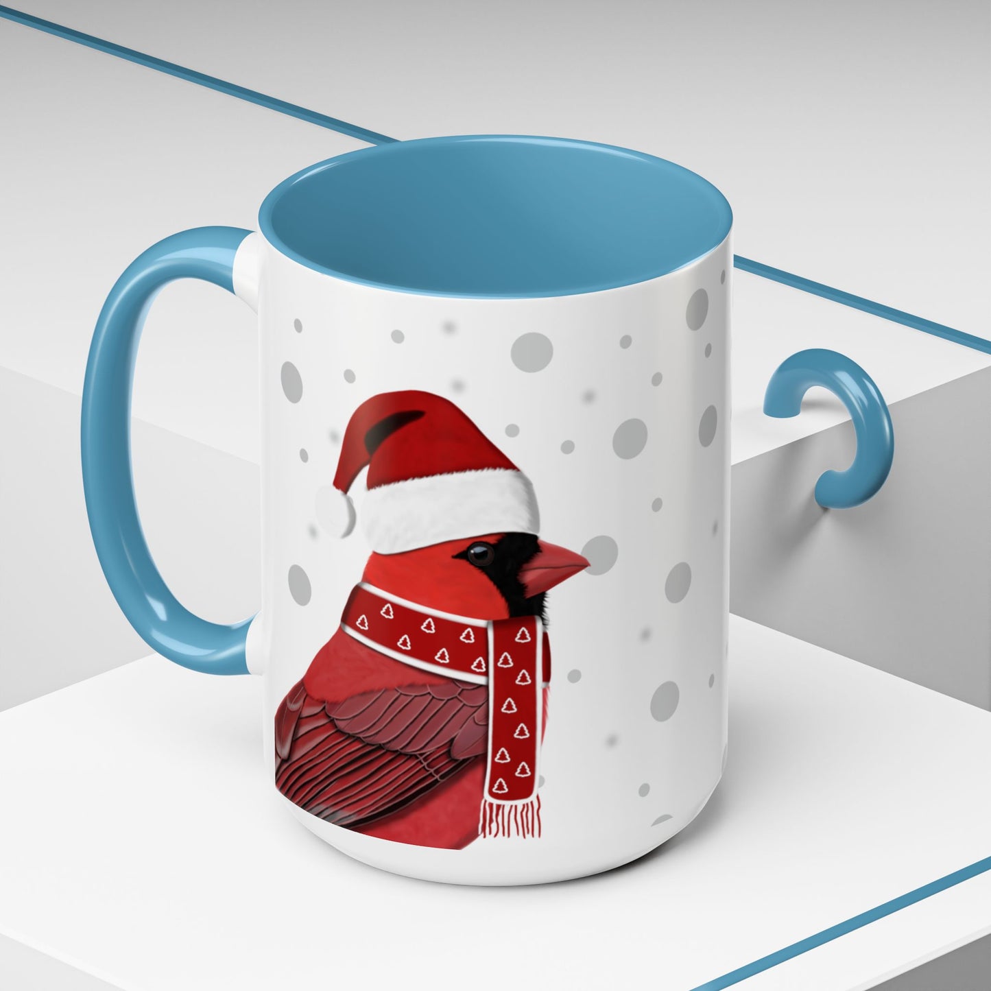 Cardinal Christmas Bird Coffee Mug