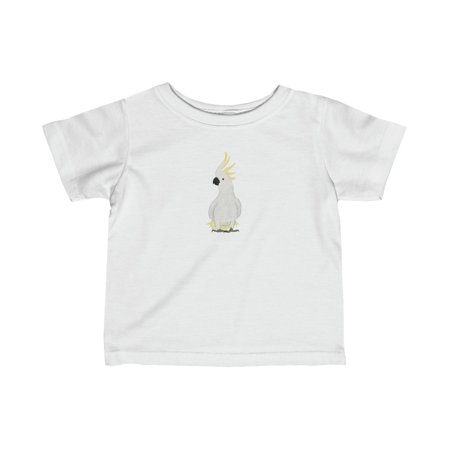Cockatoo Bird Baby & Toddler Fine Jersey T-Shirt