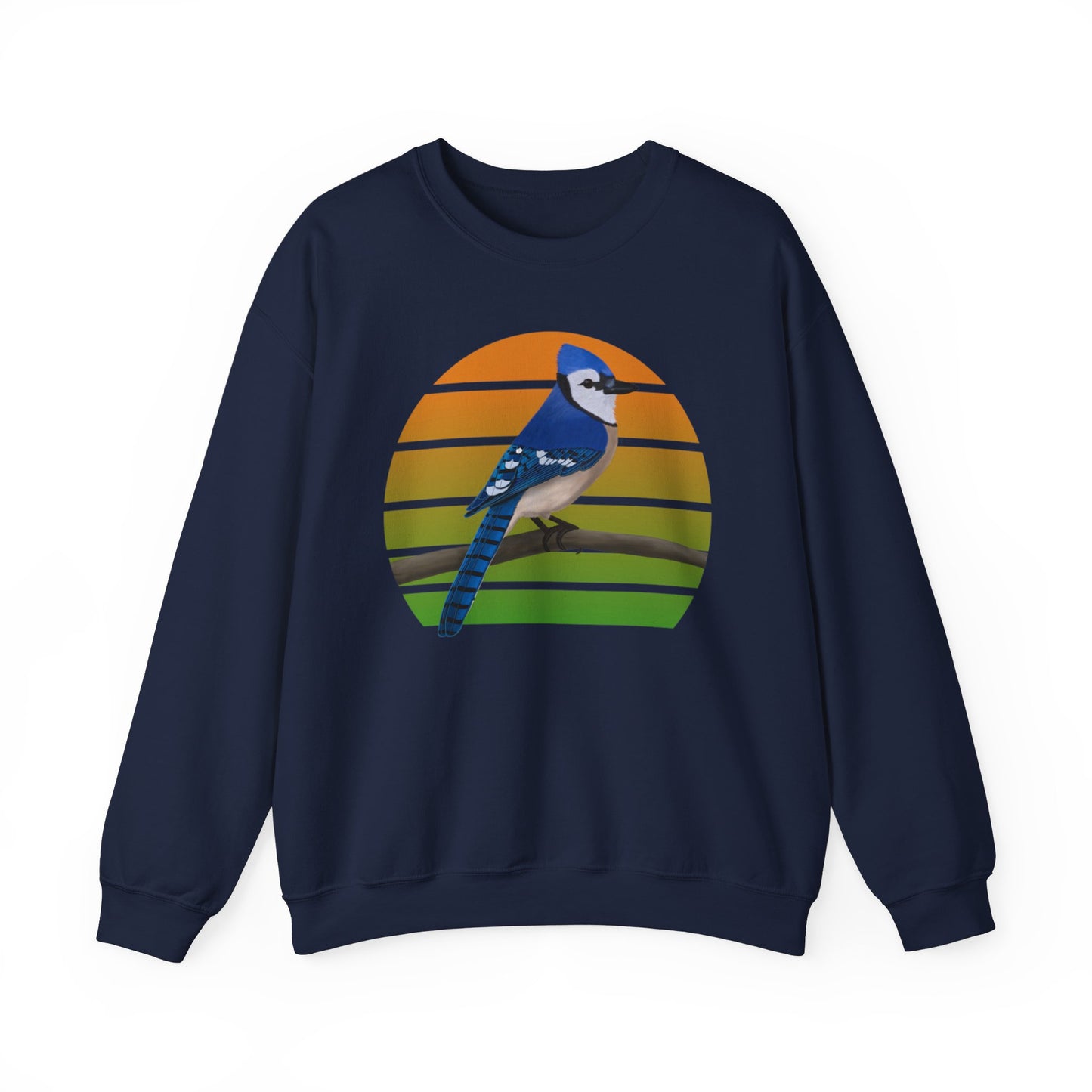 Blue Jay Birdlover Ornithologist Bird Sweatshirt