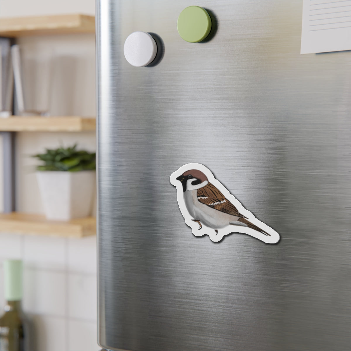 Tree Sparrow Bird Magnet