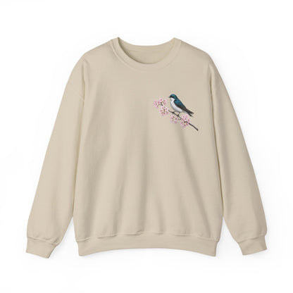 Tree Swallow Sweatshirt – Animal Lover Gift, Avian Enthusiast