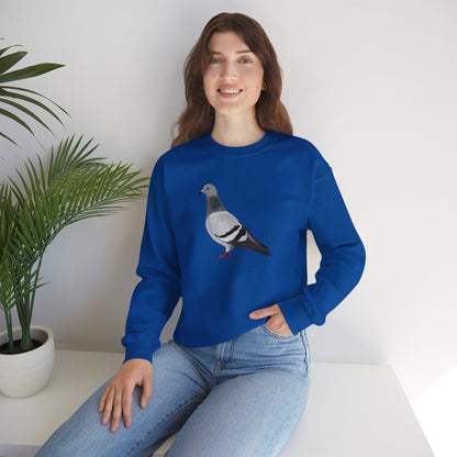 Pigeon Bird Watcher Biologist Crewneck Sweatshirt