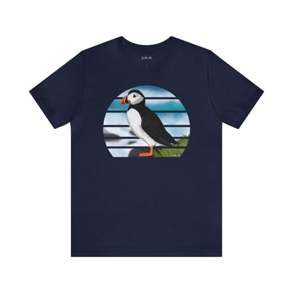 Puffin Bird Unisex Jersey Short Sleeve Tee - jz.birds