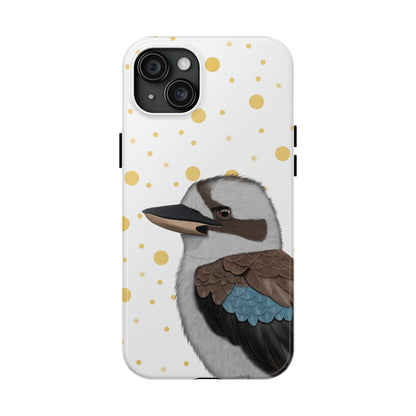 Kookaburra Bird Art Tough Phone Case White