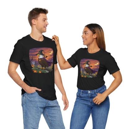 Bald Eagle Halloween Bird T-Shirt - Spooky and Funny Halloween Costume for Bird Lovers