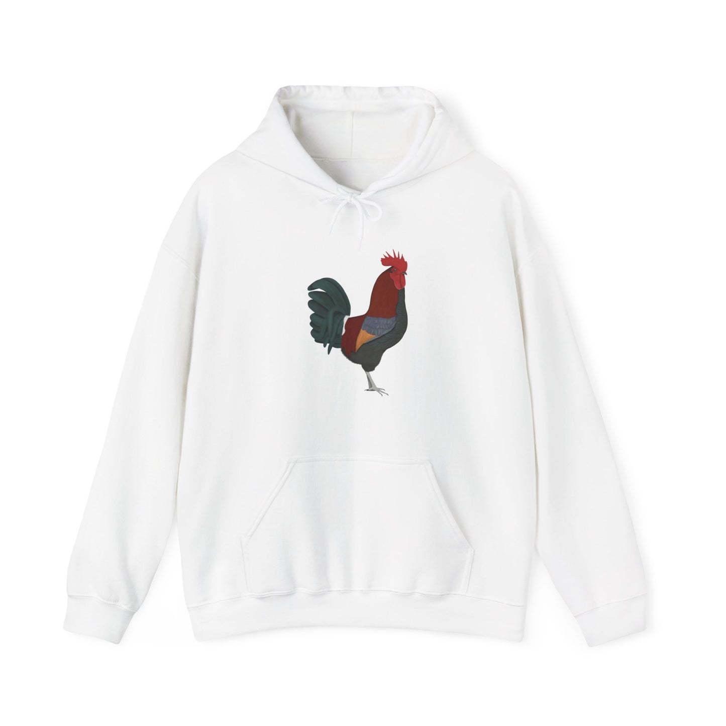 Rooster Bird Birdwatching Birder Hoodie