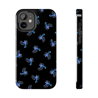Blue Jay Phone Case on animal lover background