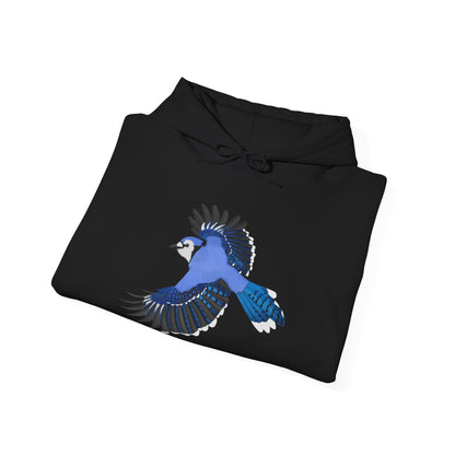 Blue Jay Bird Birdwatcher Biologist Birdlover Hoodie