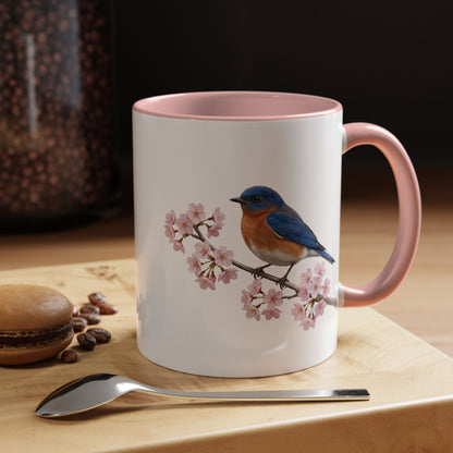 Bluebird Mug on 11oz background