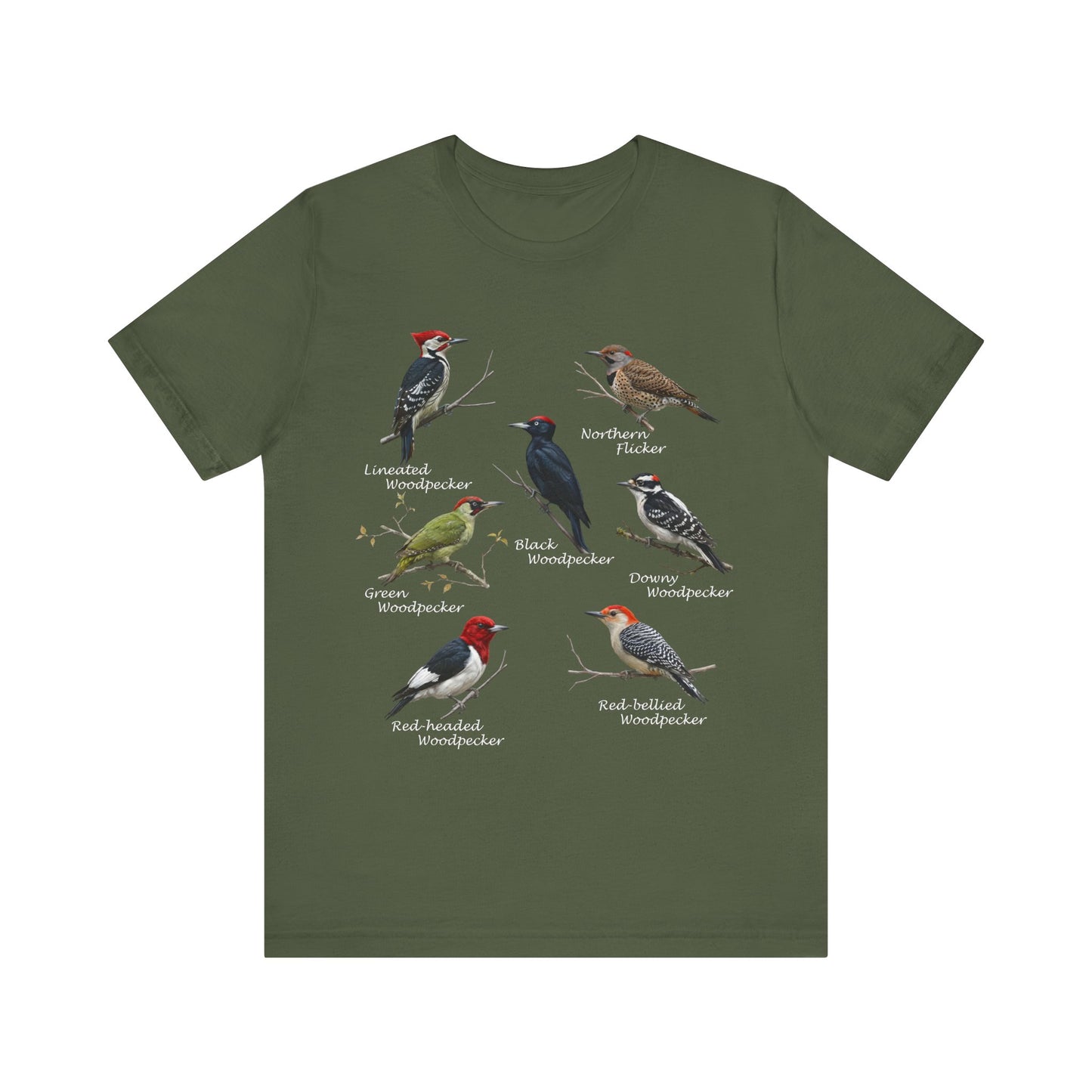 Woodpecker T-Shirt in green