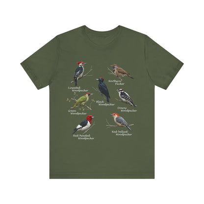Woodpecker T-Shirt in green
