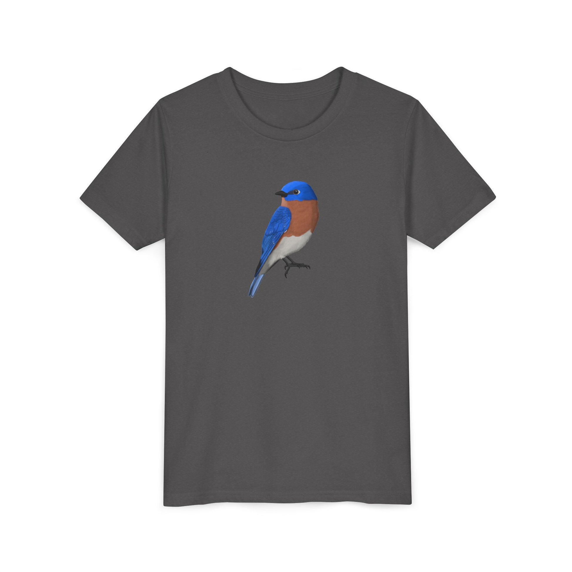Bluebird Birding & Birdwatching Bird Youth T-Shirt – Bright Kids Clothing, T-Shirts