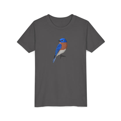 Bluebird Birding & Birdwatching Bird Youth T-Shirt