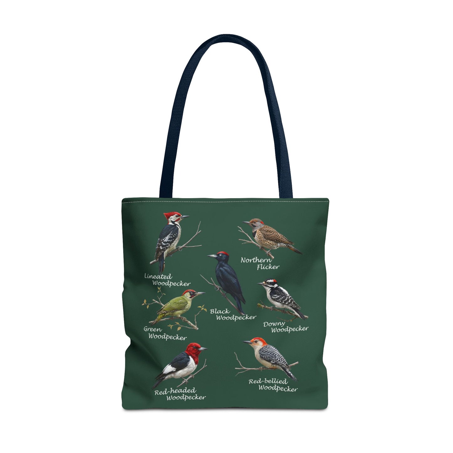 Woodpecker Bags on Accessories background