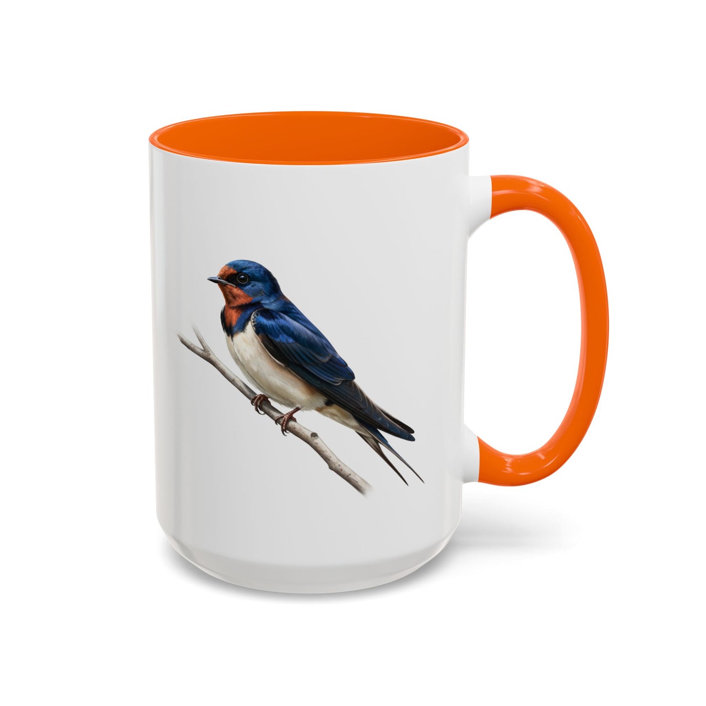 ツバメの陶器製コーヒーマグ – バードウォッチャーへのカスタムギフト