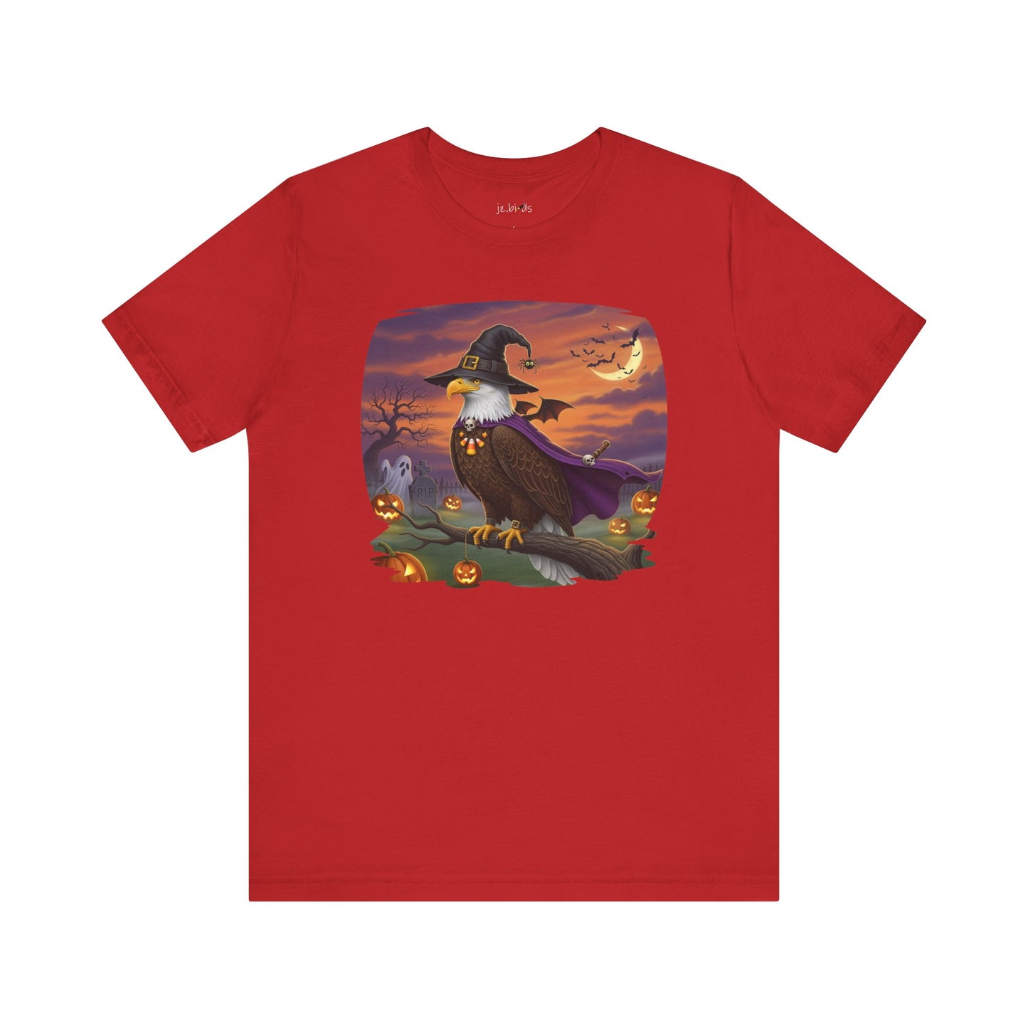 Bald Eagle Halloween Bird T-Shirt - Spooky and Funny Halloween Costume for Bird Lovers