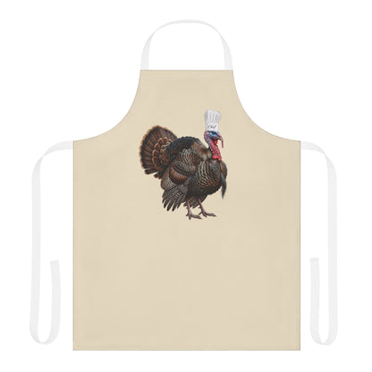 Funny Thanksgiving Turkey Apron | Chef Hat Wild Turkey | Fall Baking & Cooking Gift