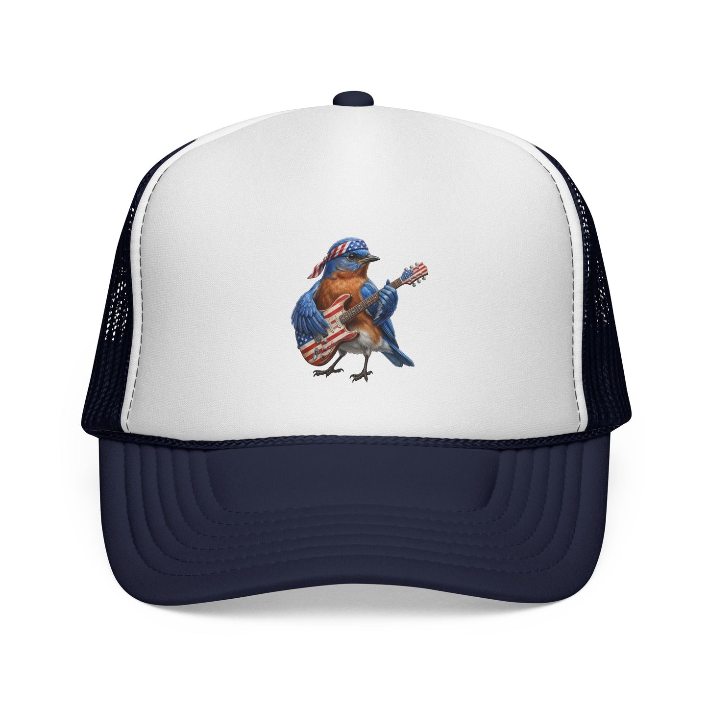 The Bassbird "Deep Groove" Trucker Cap – Bassist Edition - The Backyard Birds
