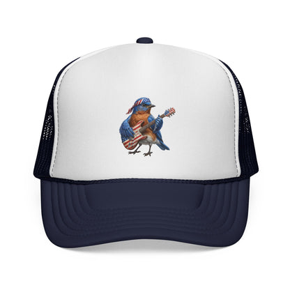 The Bassbird "Deep Groove" Trucker Cap – Bassist Edition - The Backyard Birds