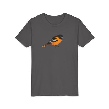 Baltimore Oriole Birding & Birdwatching Bird Youth T-Shirt