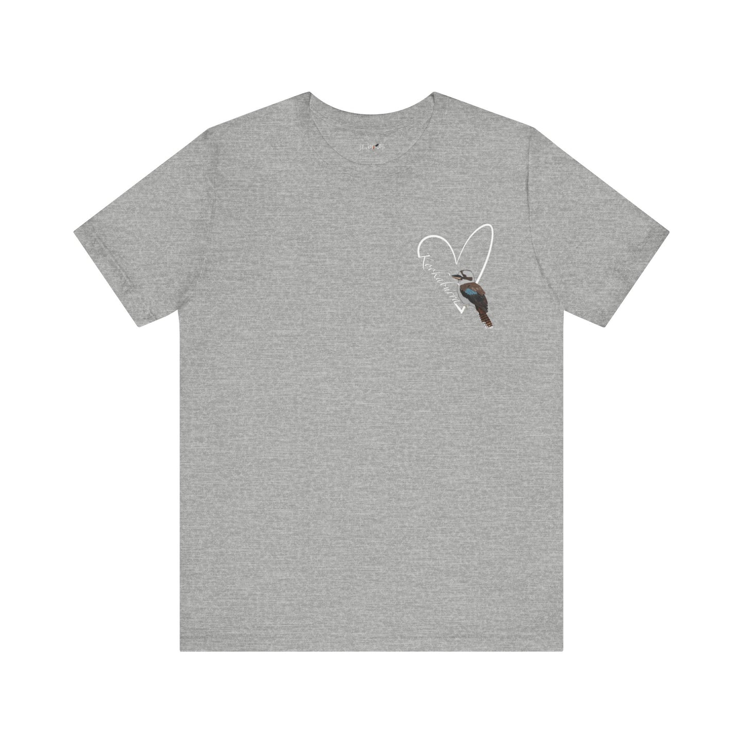 Kookaburra Heart Birdwatcher Bird T-Shirt