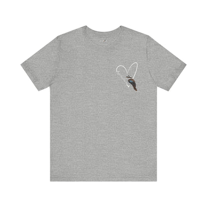 Kookaburra Heart Birdwatcher Bird T-Shirt