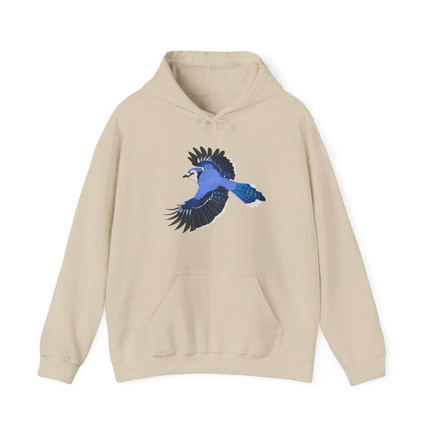 Blue Jay Bird Birdwatcher Biologist Birdlover Hoodie