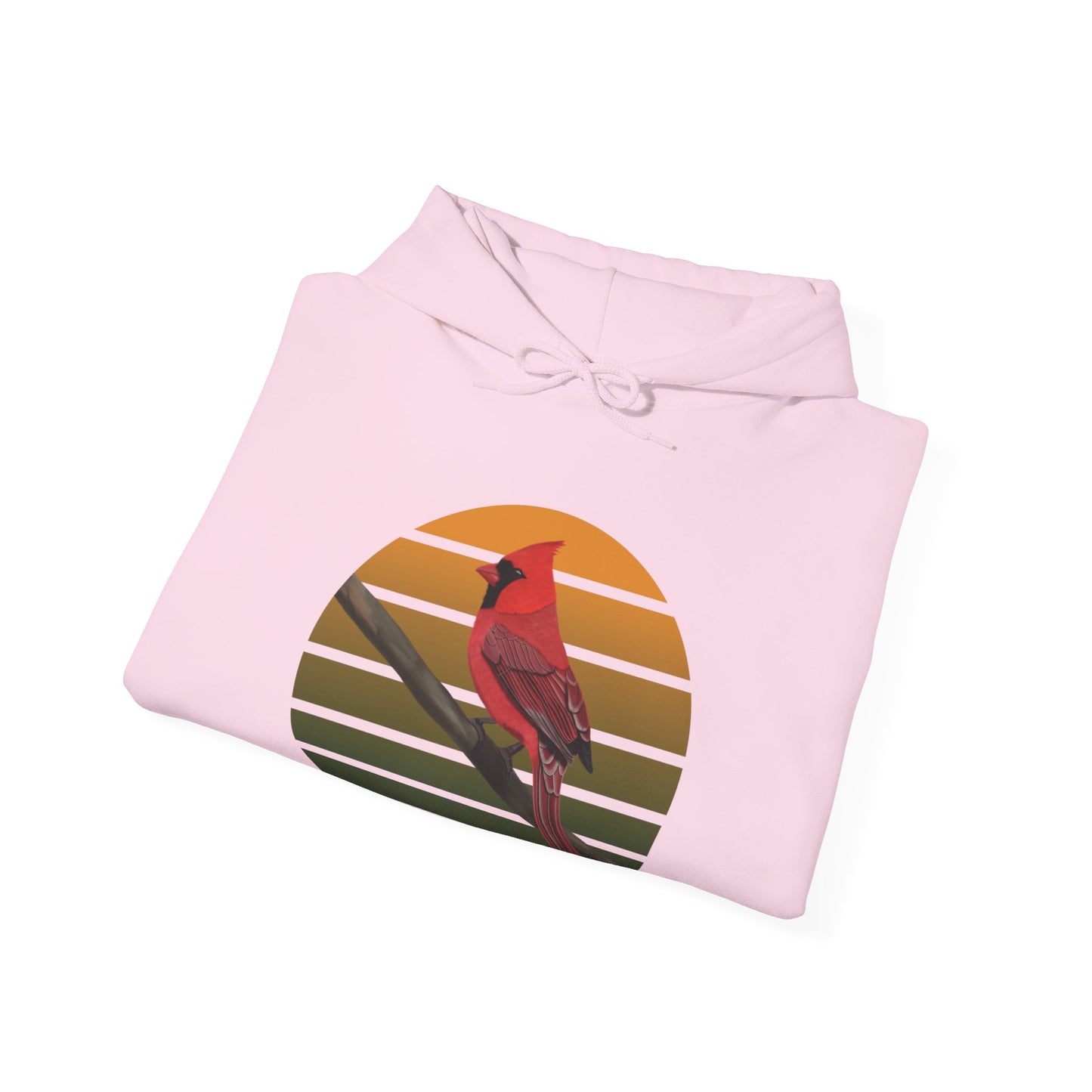 Cardinal Bird Hoodie