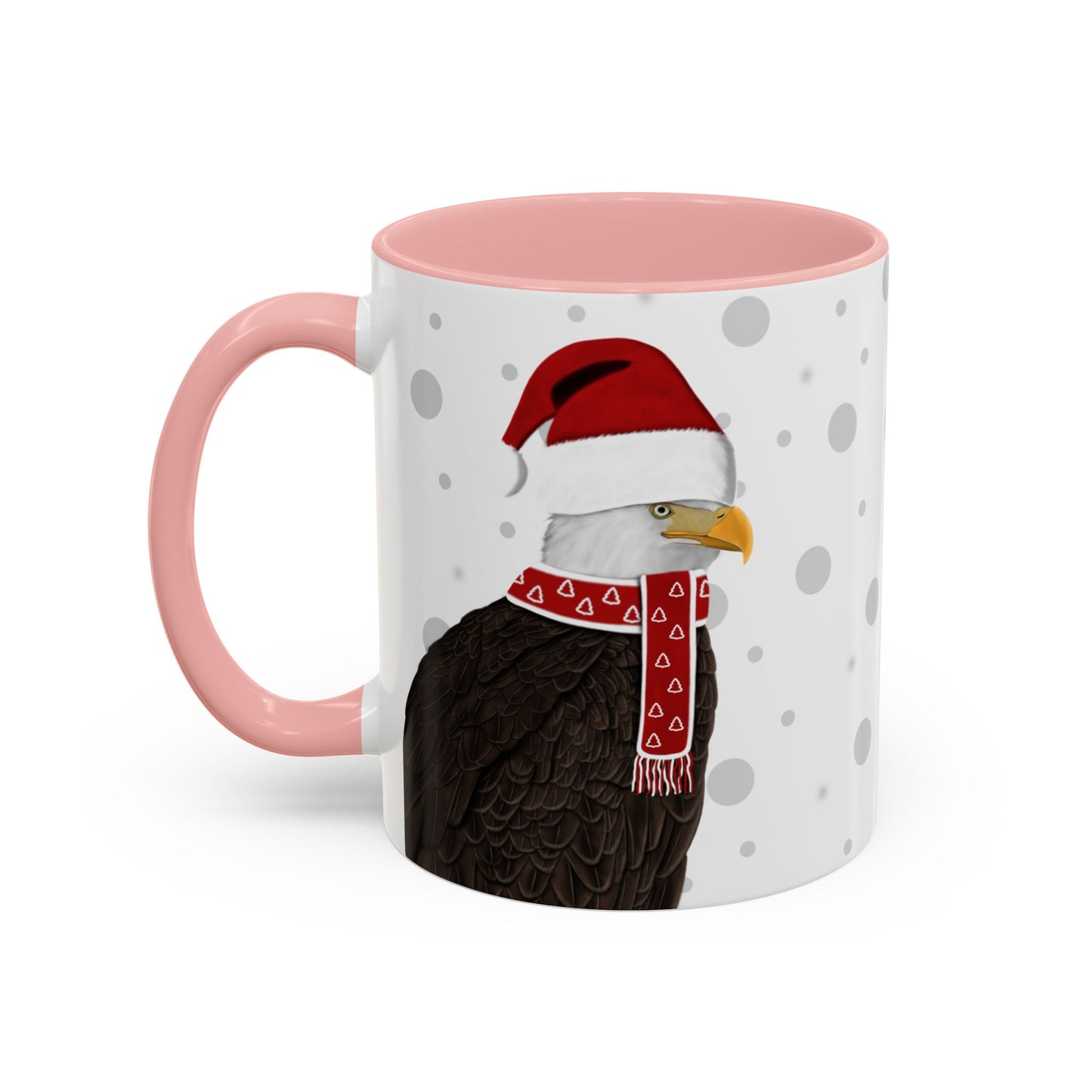 Bald Eagle Christmas Bird Coffee Mug