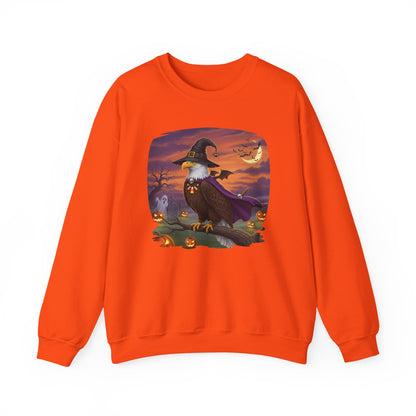 Bald Eagle Halloween Bird Sweatshirt - Spooky Halloween Costume for Bird Lovers