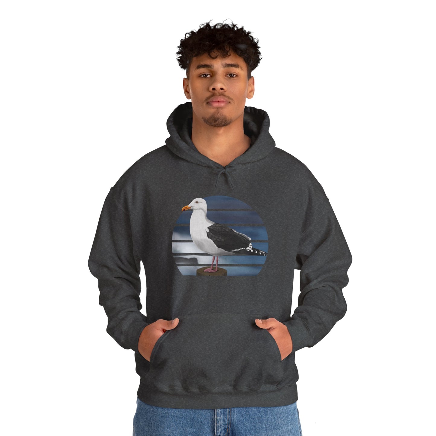 Seagull Bird Hoodie