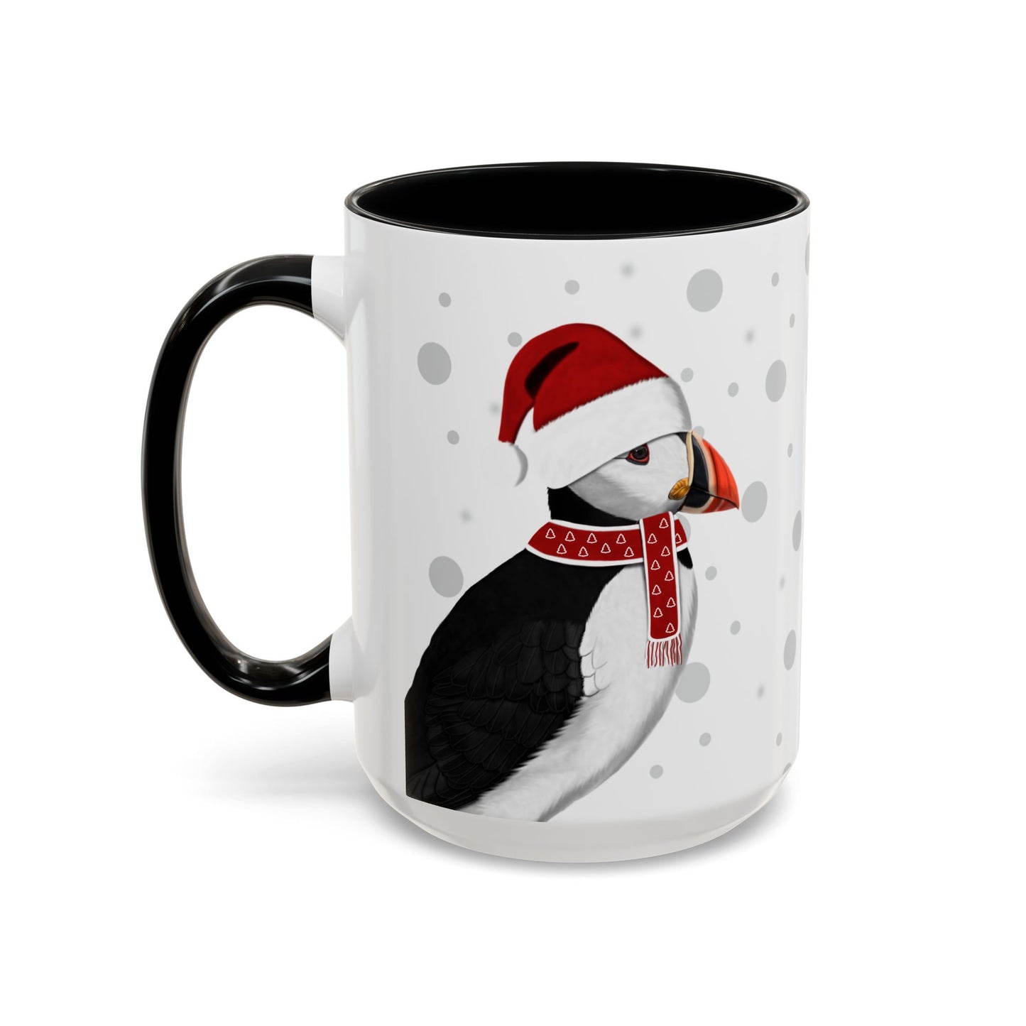 Puffin Christmas Bird Coffee Mug