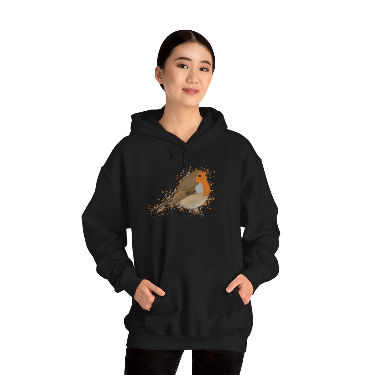 Robin Bird Unisex Hoodie - jz.birds