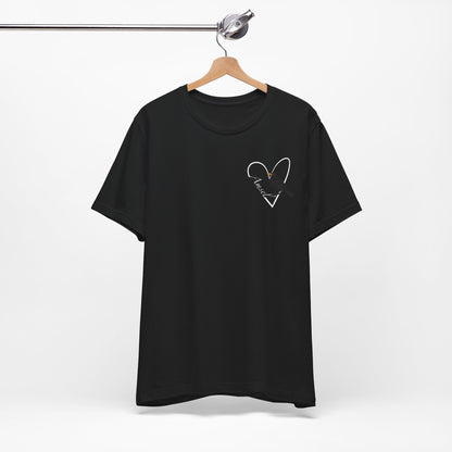 Amsel Vogel Singvogel T-Shirt mit Herz