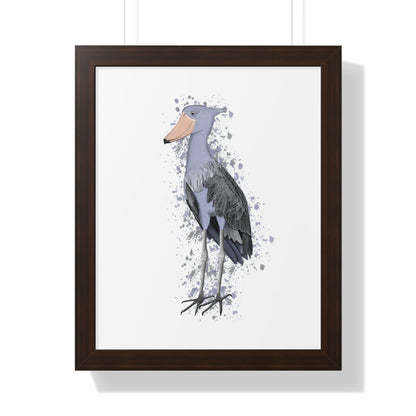 Shoebill Bird Framed Poster