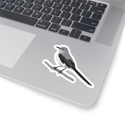 Mockingbird Bird Kiss-Cut Sticker