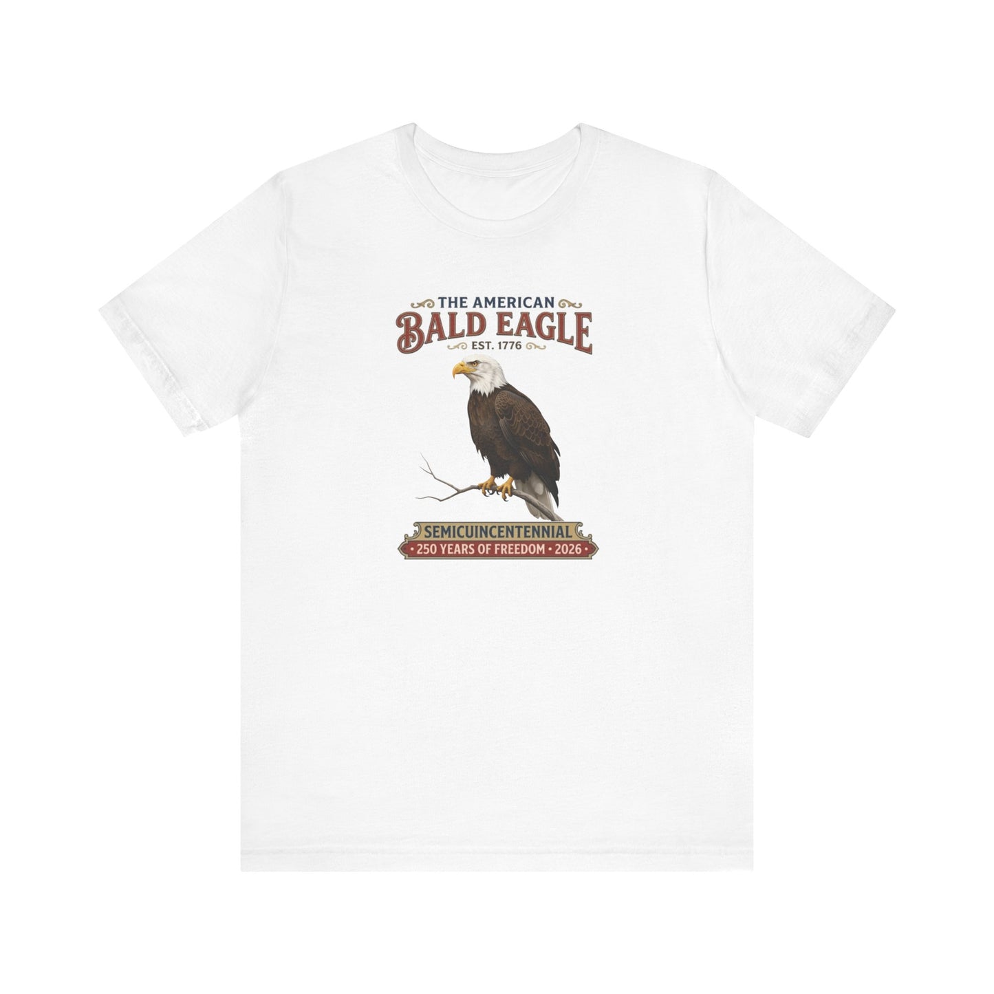 Vintage American Bald Eagle T-Shirt | US 250th Anniversary Semiquincentennial