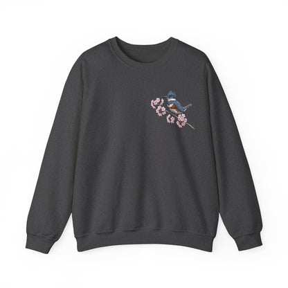 Belted Kingfisher Sweatshirt in Black