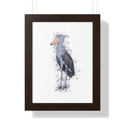 Shoebill Bird Framed Poster