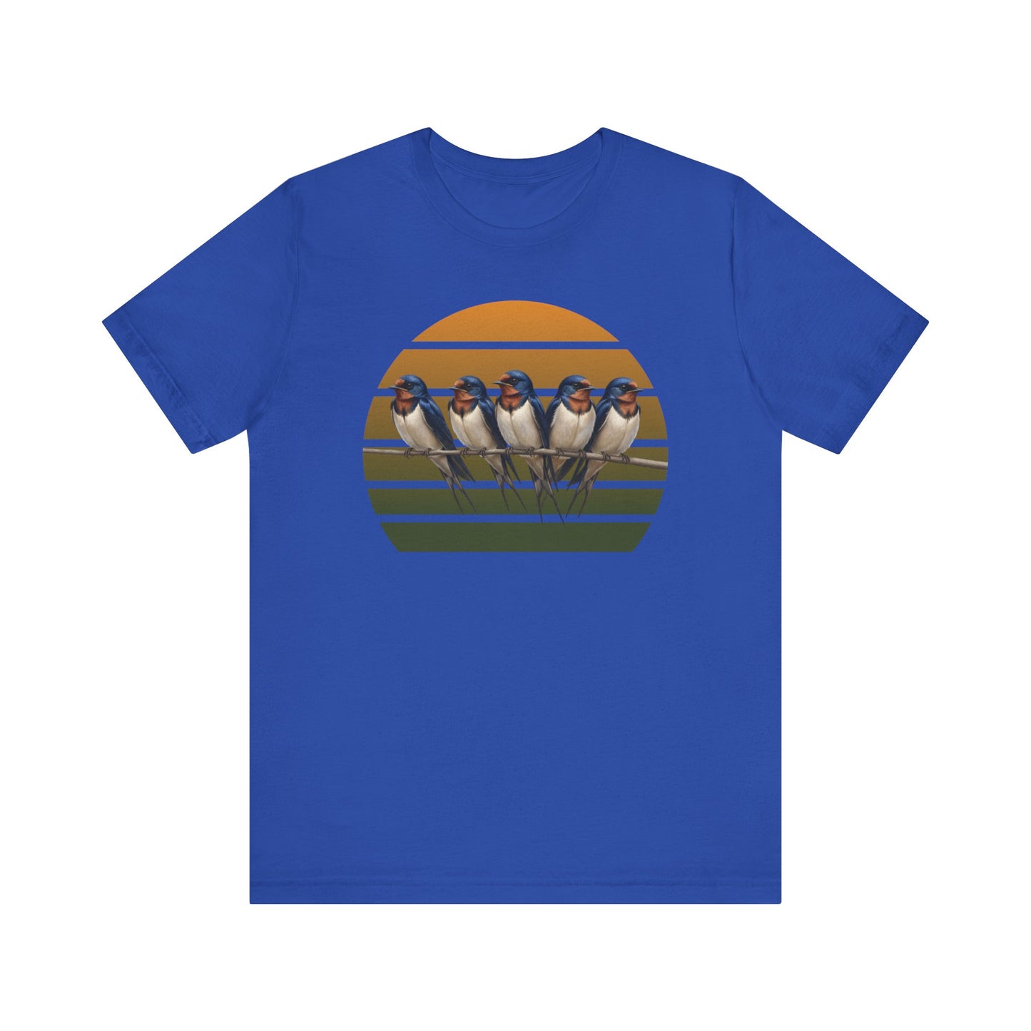 Barn Swallow Premium T-Shirt | Unique Birdwatcher & Birder Gift by jz.birds