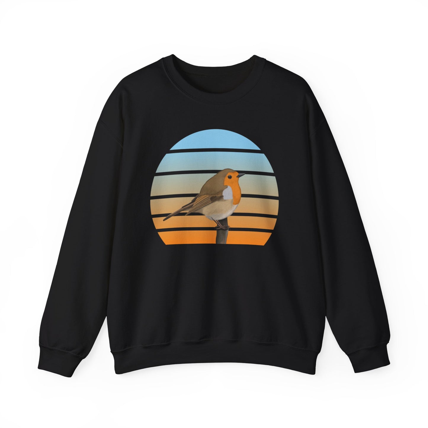 European Robin Birdlover Ornithologist Bird Sweatshirt